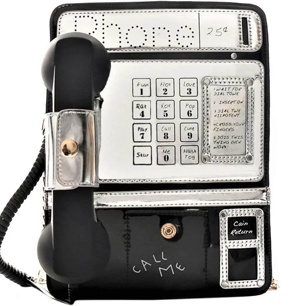 Women Reflective Laser Fashion Phone Shaped Shoulder Bag Ladies Crossbody Purse